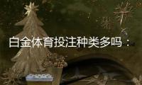 白金体育投注种类多吗：全方位解析最新趋势