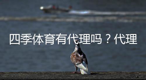 四季体育有代理吗？代理条件、分成比例与申请流程全解析