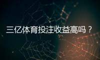 三亿体育投注收益高吗？新手必读：真实收益与风险全解析