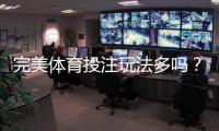 完美体育投注玩法多吗？玩法种类详解与新手投注攻略