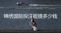 锦绣国际投注能提多少钱？揭开神秘面纱！