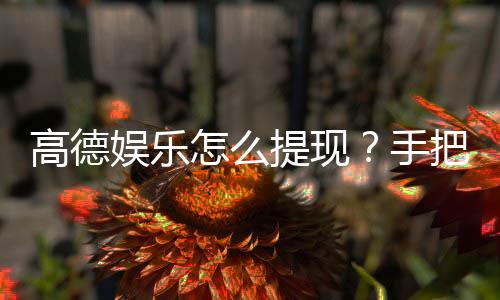高德娱乐怎么提现？手把手教你快速到账技巧