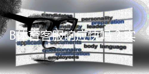 B体育客服响应快吗?实测响应时间、服务态度与问题解决效率全解析