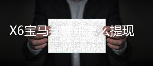 X6宝马会娱乐怎么提现？详细步骤与到账时间解析